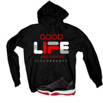 Air Jordan 11 Low Bred Black T-Shirt (Bad Choices)| illcurrency