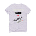 Air Jordan 2 “Python” | illcurrency White T-Shirt (Love is Fake)