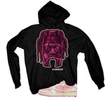 Travis Scott x Air Jordan 1 Low OG Shy Pink Matching T-Shirt, Sweatshirts, & Hoodies Black T-Shirt (Travis Land)| illcurrency