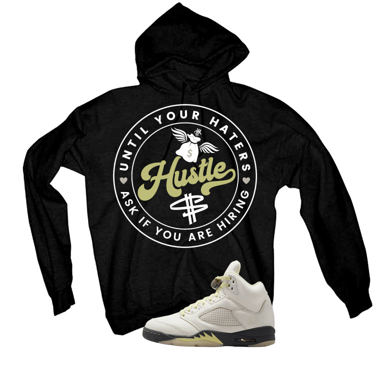 Air Jordan 5 WMNS Luminous Green Black T-Shirt (Haters Catch Up)| illcurrency
