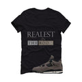 Air Jordan 4 Cave Stone Black T-Shirt (Realest In The Room)| illcurrency