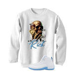 Air Jordan 12 Melo White T-Shirt (Dead Rich)| illcurrency