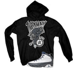 Air Jordan 9 Flint Grey Matching T-Shirt, Sweatshirts & Hoodies Black T-Shirt (Time Is Money)| illcurrency