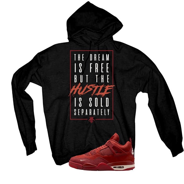 Nigel Sylvester x Air Jordan 4 Brick by Brick Black T-Shirt (DREAM IS FREE)| illcurrency