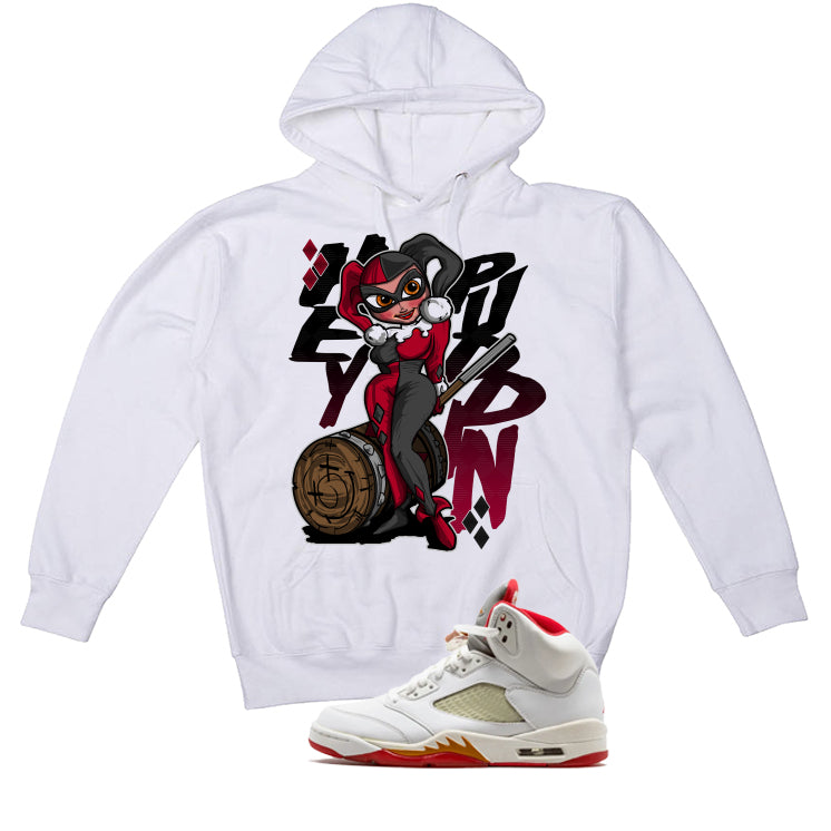 Air Jordan 5 Sunset Matching T-Shirt White T-Shirt (Hey Puddin!!)| illcurrency