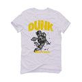 Air Jordan 11 Low WMNS “Yellow Snakeskin” White T-Shirt (DUNK SPACE)