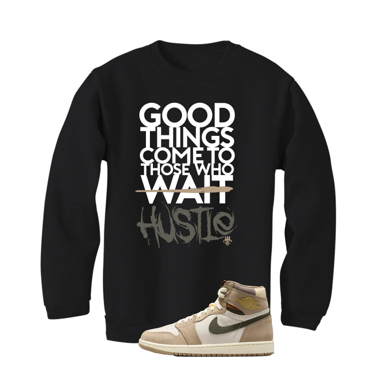 Air Jordan 1 High OG WMNS Shop Jacket Matching T-Shirt, Sweatshirts, & Hoodies Black T-Shirt (Good Things)| illcurrency