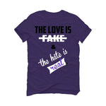 Nike Air Max CB 94 OG Pure Purple - Purple T-Shirt (Love is Fake)