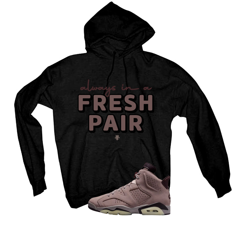 A Ma Maniere x Air Jordan 6 Built for This Matching T-Shirt, Sweatshirts & Hoodies Black T-Shirt (Fresh Pair)| illcurrency