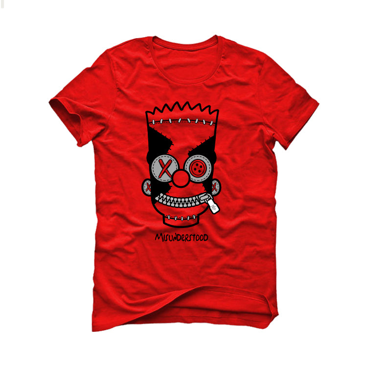 Air Jordan 4 Toro Bravo Matching T-Shirt, Sweatshirts, & Hoodies Red T-Shirt (Misunderstood)| illcurrency