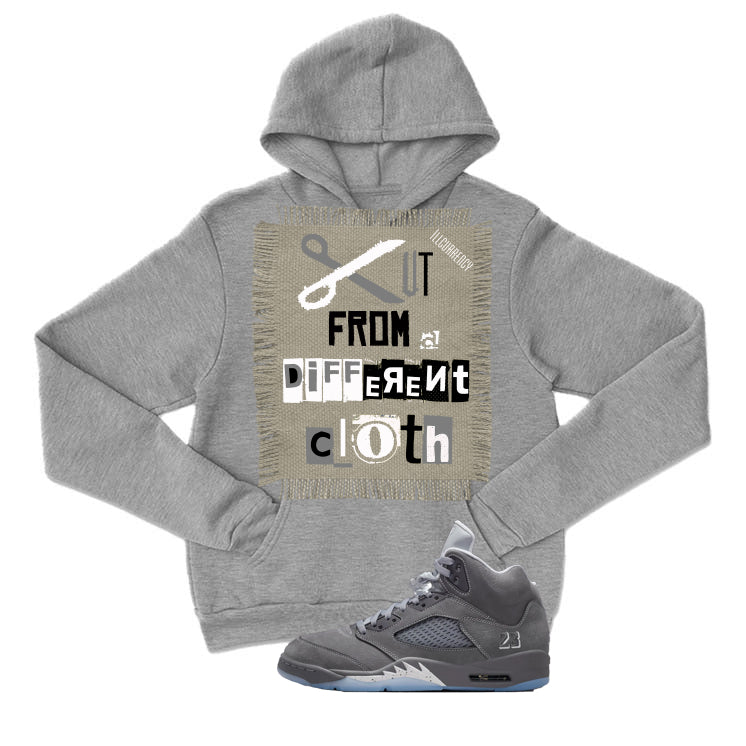 Hoodies Grey T-Shirt (Cut from a different cloth)