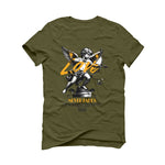 Air Jordan 5 “Olive” | illcurrency Military Green T-Shirt (love)