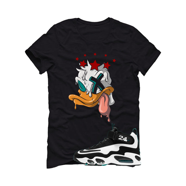 Nike Air Griffey Max 1 Freshwater Matching T-Shirt, Sweatshirts, & Hoodies Black T-Shirt (Ducked Up)| illcurrency