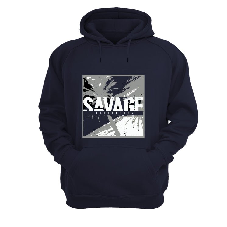 Air Jordan 5 “Georgetown” | illcurrency Navy Blue T-Shirt (SAVAGE)
