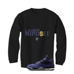 Air Jordan 4 OG Lakers Matching T-Shirt, Sweatshirts & Hoodies Black T-Shirt (Millionaire Mindset)| illcurrency