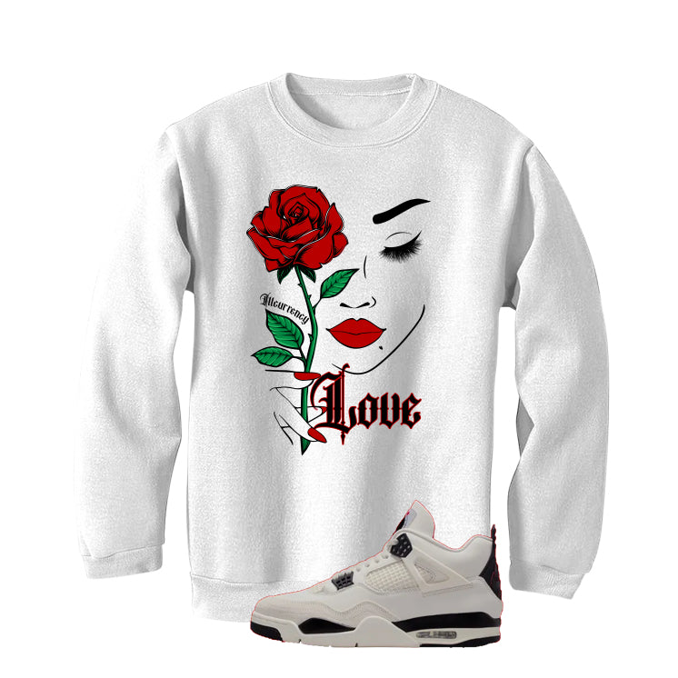 Air Jordan 4 Flight Club Matching T-Shirt, Sweatshirts & Hoodies White T-Shirt (Love)| illcurrency
