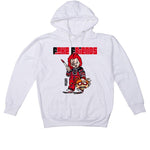 Air Jordan 4 Red Cement - White T-Shirt (Fake Friends 2)