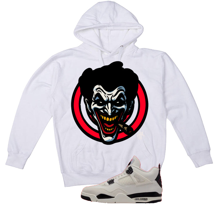 Air Jordan 4 Flight Club Matching T-Shirt, Sweatshirts & Hoodies White T-Shirt (Joke the Joker)| illcurrency