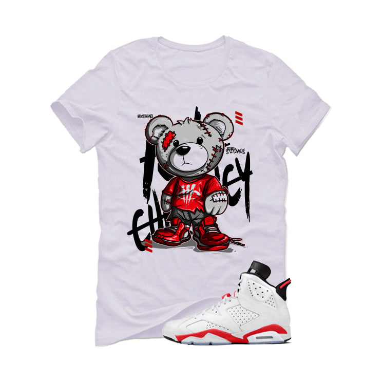 Air Jordan 6 White Infrared Matching T-Shirt Stitchez