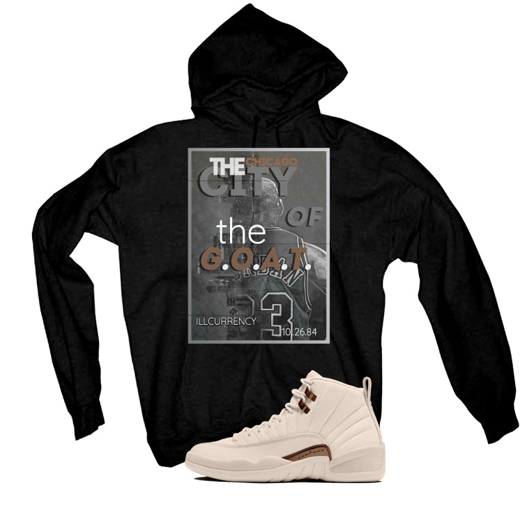 Air Jordan 12 Egg Nog Matching T-Shirt The City Of The Goat