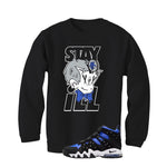 Nike Air Max2 CB ‘94 Varsity Royal Matching T-Shirt Black T-Shirt (Stay ill)| illcurrency