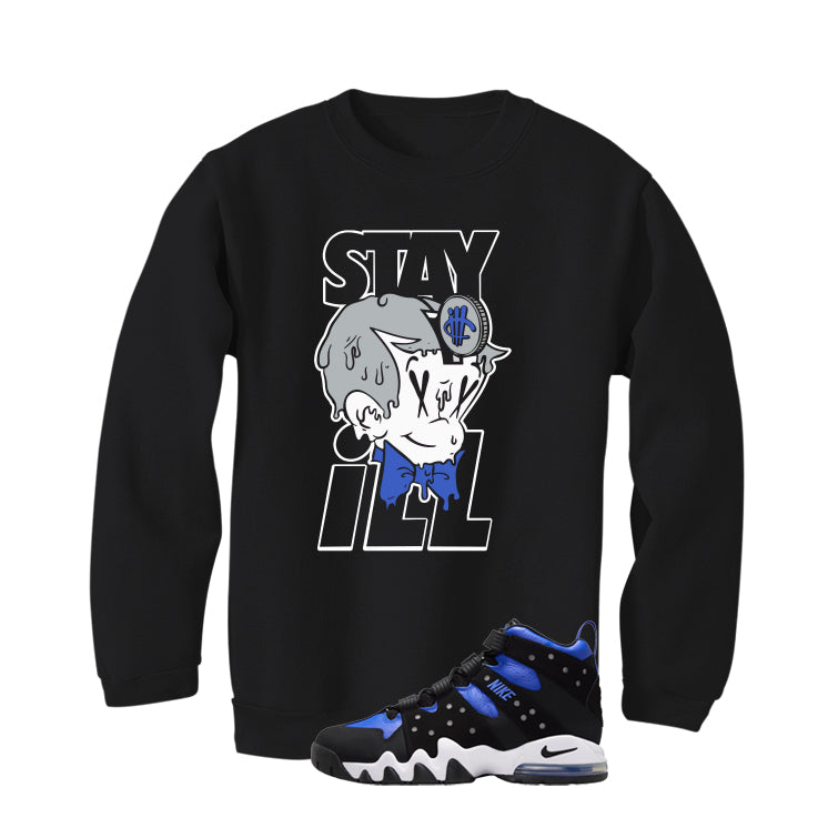 Nike Air Max2 CB ‘94 Varsity Royal Matching T-Shirt Black T-Shirt (Stay ill)| illcurrency