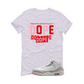 Air Jordan 3 Wings White T-Shirt (DOPE)| illcurrency