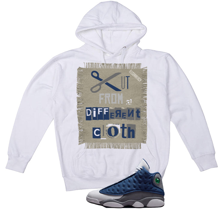 Air Jordan 13 Flint White T-Shirt (Cut from a different cloth)| illcurrency