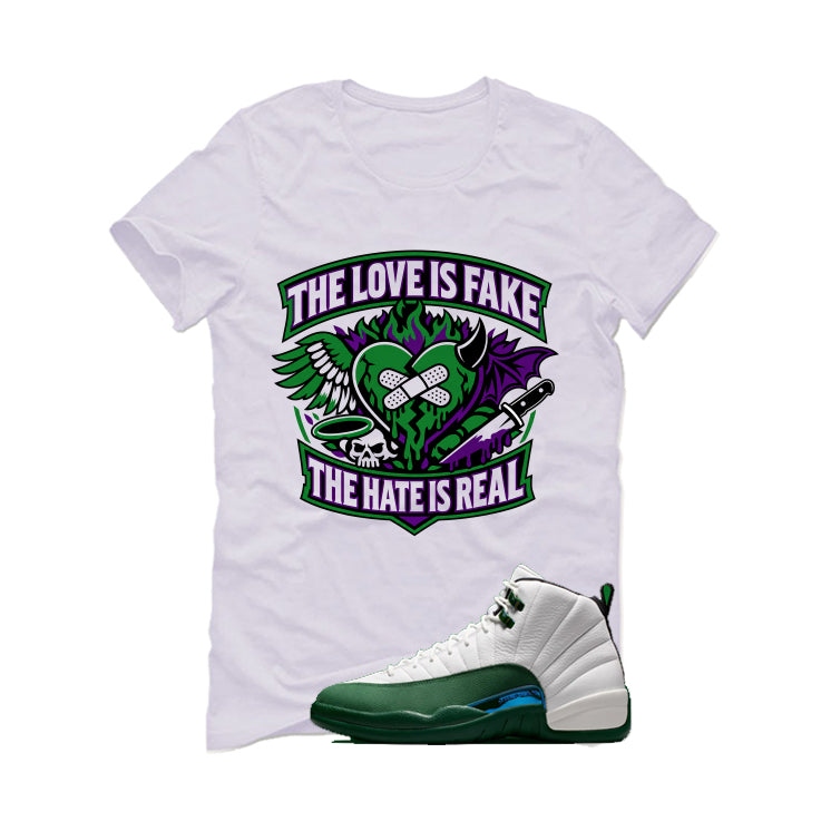 Air Jordan 12 Bucks Matching T-Shirt The Love is fake