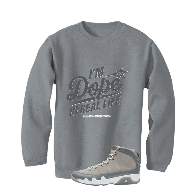 Air Jordan 9 Cool Grey Grey T-Shirt (DOPE)| illcurrency