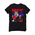 Air Jordan 8 “Playoffs” | illcurrency Black T-Shirt (watch out)