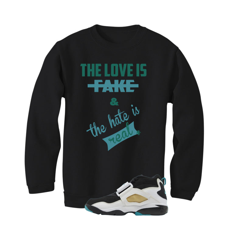 Nike Air Diamond Turf Emerald Black T-Shirt (Love Is Fake)| illcurrency