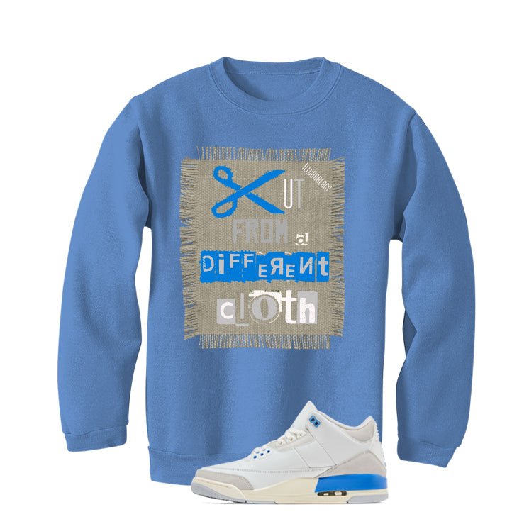 Air Jordan 3 Lucky Shorts Carolina Blue T-Shirt (Cut from a different cloth)| illcurrency