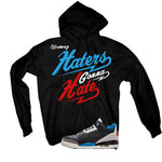 Air Jordan 3 OG Rare Air Black T-Shirt (Haters gonna hate)| illcurrency