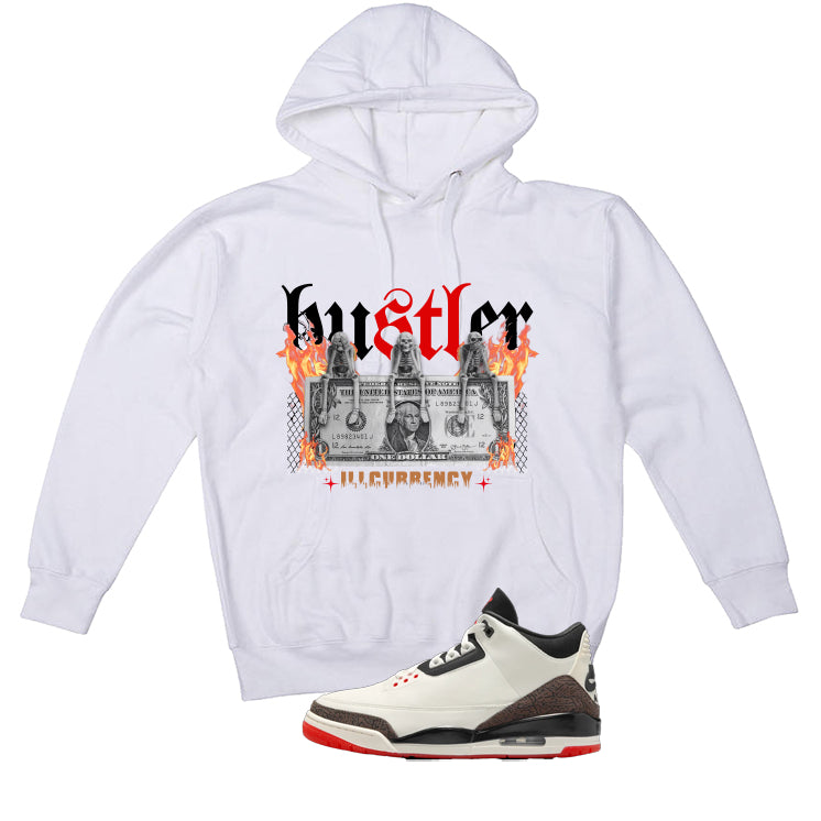 Air Jordan 3 OG World’s Best Dad Matching T-Shirt, Sweatshirts, & Hoodies White T-Shirt (See No Evil Hustler)| illcurrency