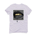 Nike Dunk Low "Panda"  | ILLCURRENCY White T-Shirt (LIPSTICK)