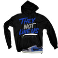 Air Jordan 1 Low OG Voodoo Alternate Matching T-Shirt, Sweatshirts & Hoodies Black T-Shirt (They not like us)