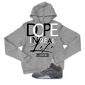 Air Jordan 5 Wolf Grey Matching T-Shirt, Sweatshirts & Hoodies Grey T-Shirt (DOPE)