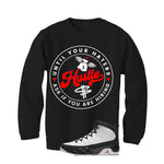 Air Jordan 9 OG Space Jam Matching T-Shirt Black T-Shirt (Haters Catch Up)| illcurrency
