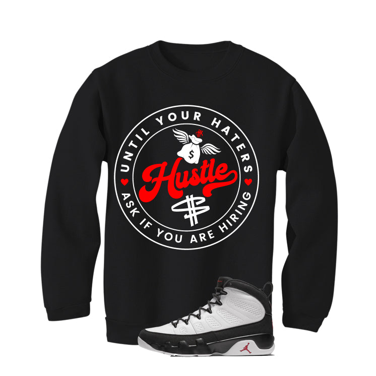 Air Jordan 9 OG Space Jam Matching T-Shirt Black T-Shirt (Haters Catch Up)| illcurrency