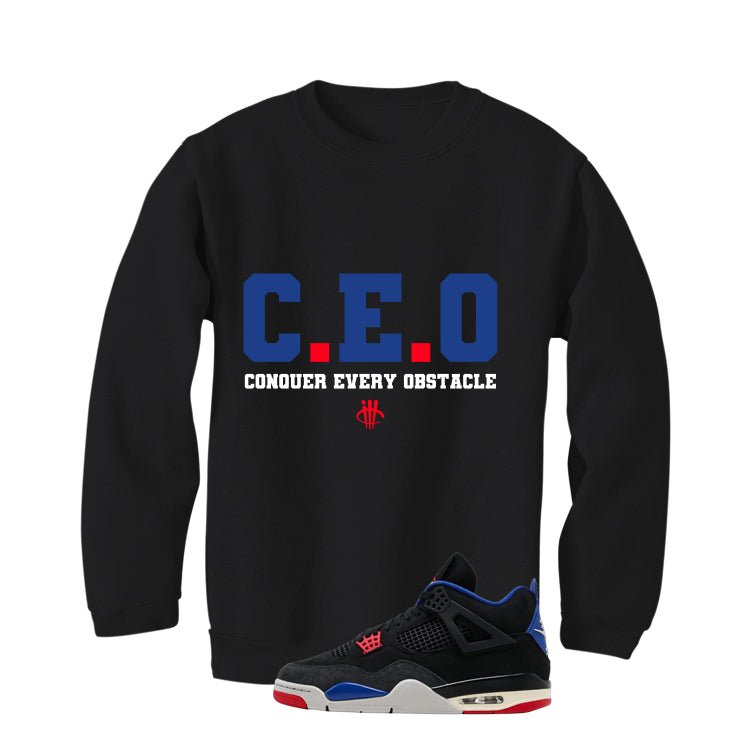Air Jordan 4 Rare Air Black T-Shirt (Ceo)| illcurrency