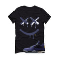 Air Jordan 4 OG Lakers Matching T-Shirt, Sweatshirts & Hoodies Black T-Shirt (Happy Drip)| illcurrency