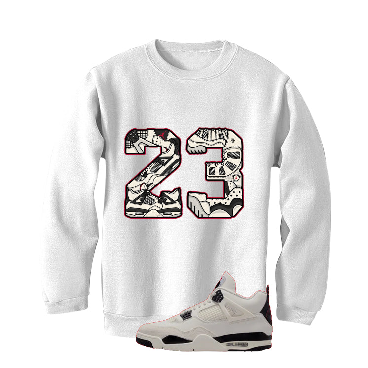 Air Jordan 4 Flight Club Matching T-Shirt, Sweatshirts & Hoodies White T-Shirt (23)| illcurrency