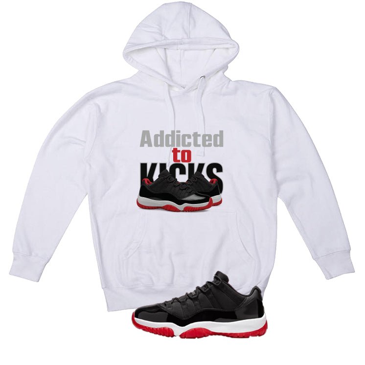 Air Jordan 11 Low Bred White T-Shirt (addicted to kicks)| illcurrency