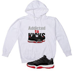 Air Jordan 11 Low Bred White T-Shirt (addicted to kicks)| illcurrency