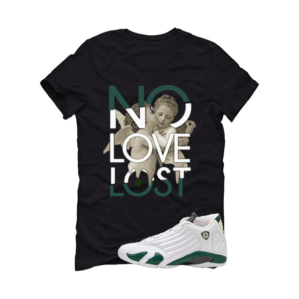 Air Jordan 14 Forest Green Matching T-Shirt No Love Lost