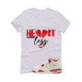 Air Jordan 4 Valentine’s Day (Sierra Red) Matching T-Shirt, Sweatshirts & Hoodies White T-Shirt (Heartless)| illcurrency