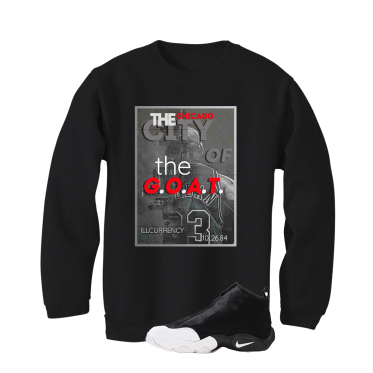 Nike Air Zoom Flight ’98 The Glove Matching T-Shirt Black T-Shirt (The City of the Goat)| illcurrency