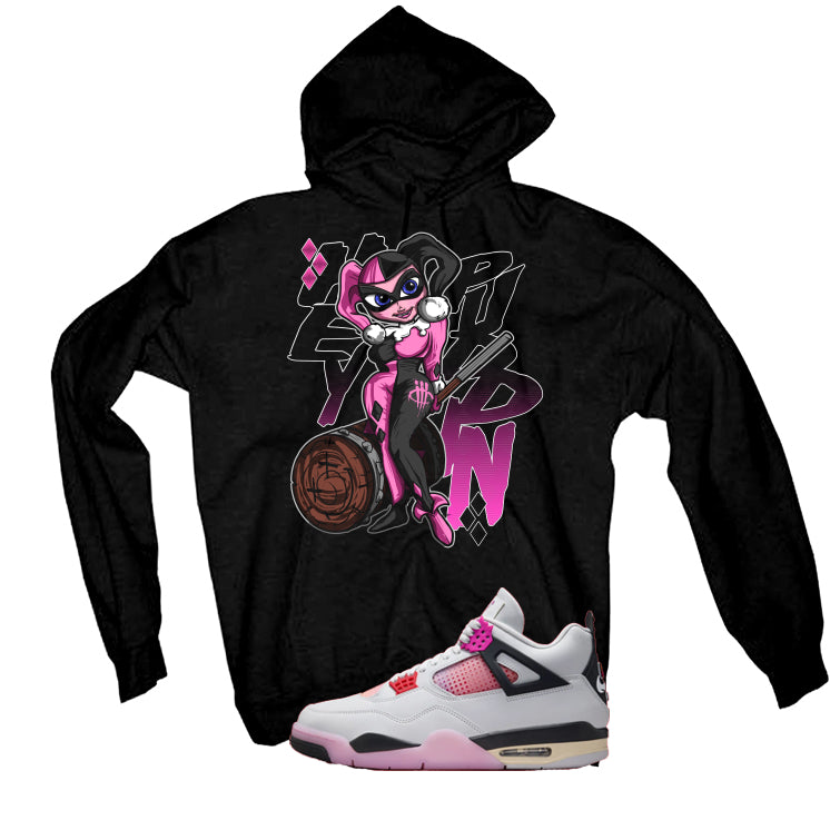 Air Jordan 4 Comic Matching T-Shirt Black T-Shirt (Hey Puddin!!)| illcurrency