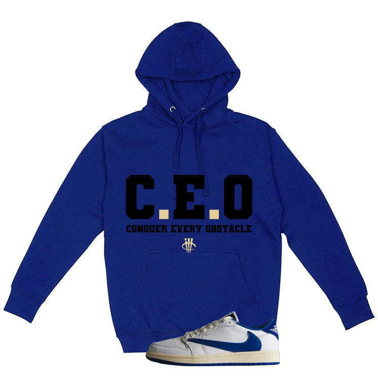 Travis Scott x Fragment x Air Jordan 1 Low OG 2025 Matching T-Shirt, Sweatshirts & Hoodies Royal Blue T-Shirt (Ceo)| illcurrency